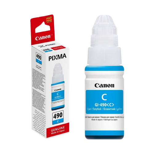 Canon PIXMA G-series Ink Bottle GI-490 Cyan